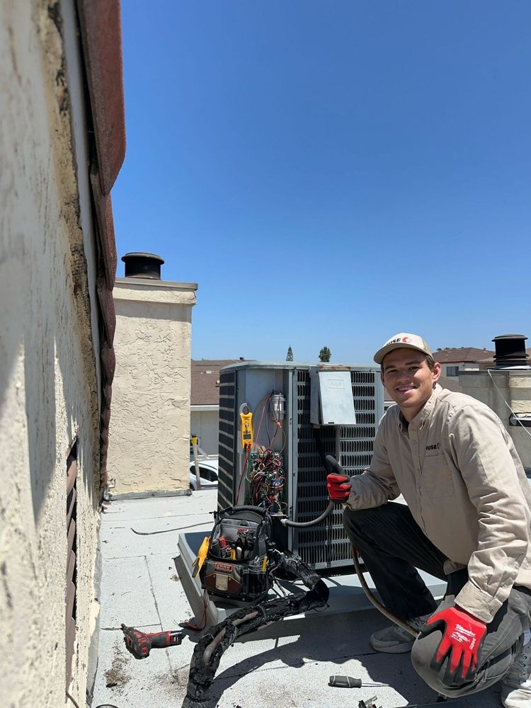 Right Way technician at work