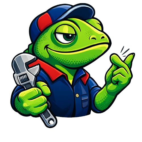 Right Way Air & Heating mascot